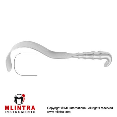 Deaver Retractor Fig. 8 - With Hollow Handle Stainless Steel, 31.5 cm - 12 1/2" Blade Width 50 mm Deaver Retractor Fig. 8 - With Hollow Handle Stainless Steel, 31.5 cm - 12 1/2" Blade Width 50 mm